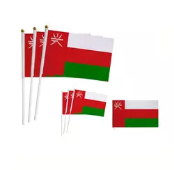 Φορητό χέρι - κρατημένες σημαίες 14x21cm όλες σημαίες χεριών συνήθειας χωρών